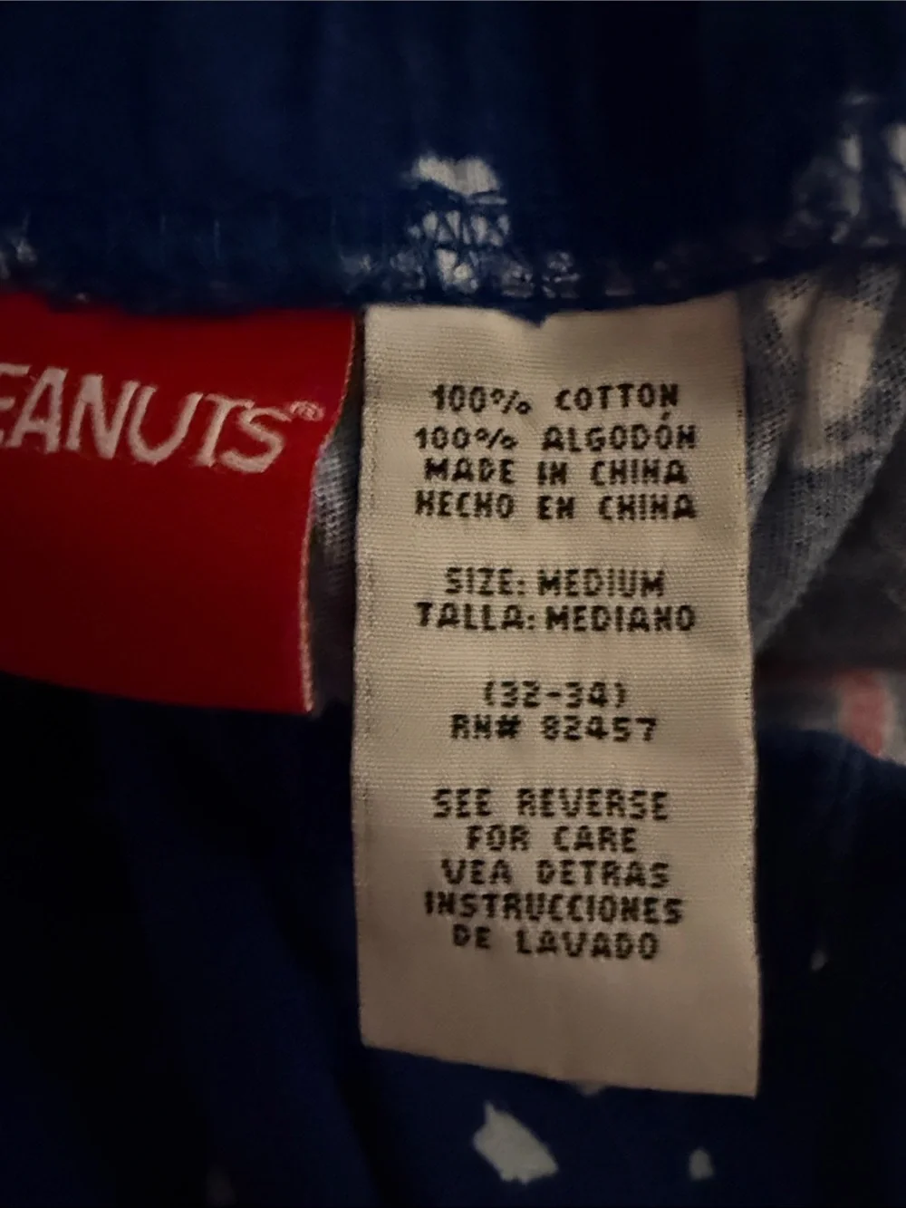 Peanuts Holiday Shorts in Blue, Green, Red